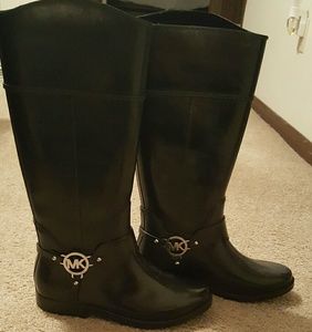 Michael Kors Fulton Harness Tall Rainboots